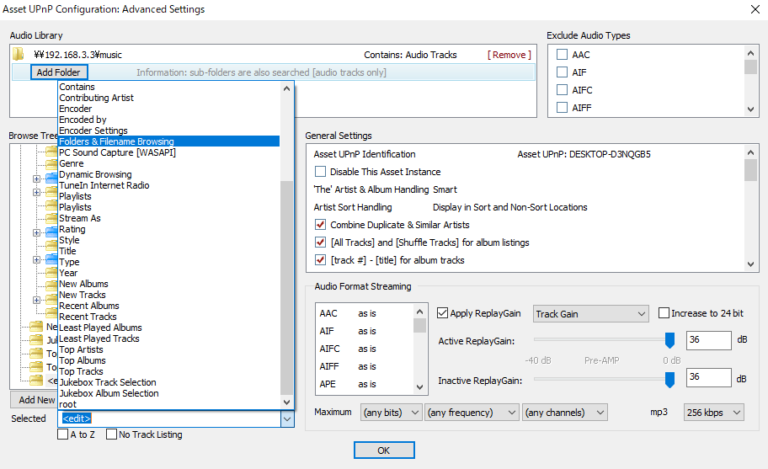 asset upnp to asset upnp to